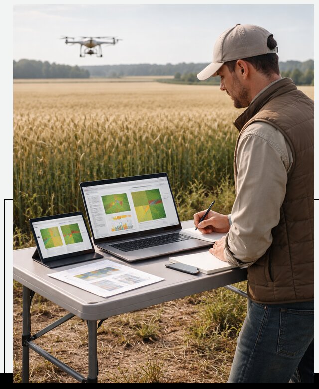 Система AI прогнозирования урожайности для точных агрономий в Новокузнецке