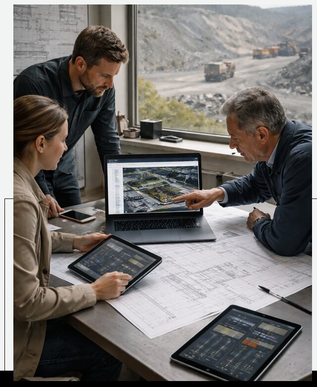 Разработка и внедрение систем для горнодобычи в Новокузнецке