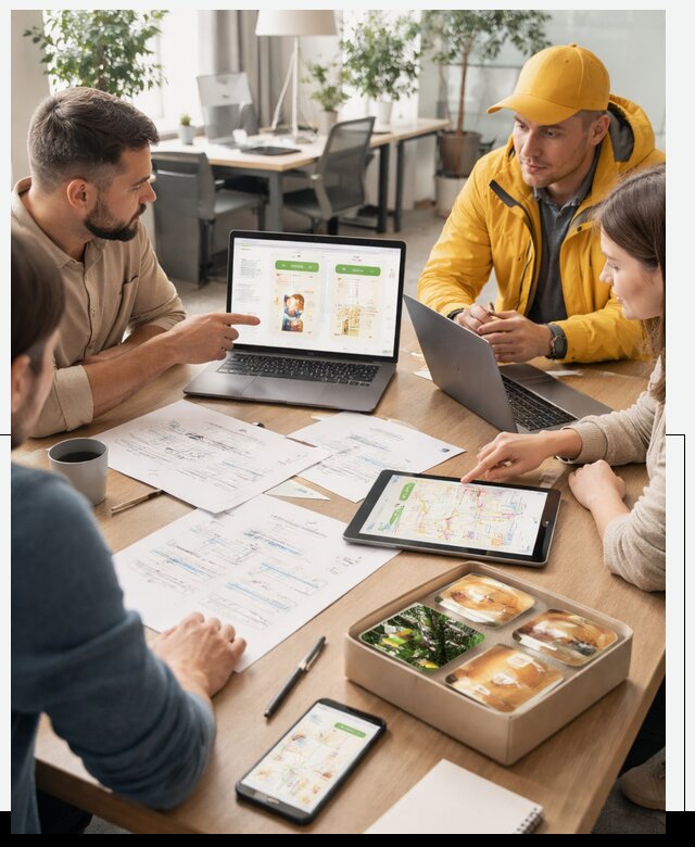 Разработка агрегатора доставки еды в Новокузнецке от 15411 р., АвикейНвк