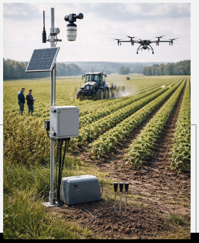 Разработка IoT мониторинга полей в Новокузнецке от 8733 р. | АвикейНвк