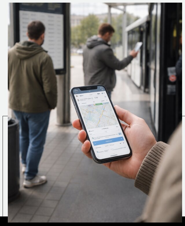 Мобильное приложение для пассажиров в Новокузнецке с оплатой и расписанием